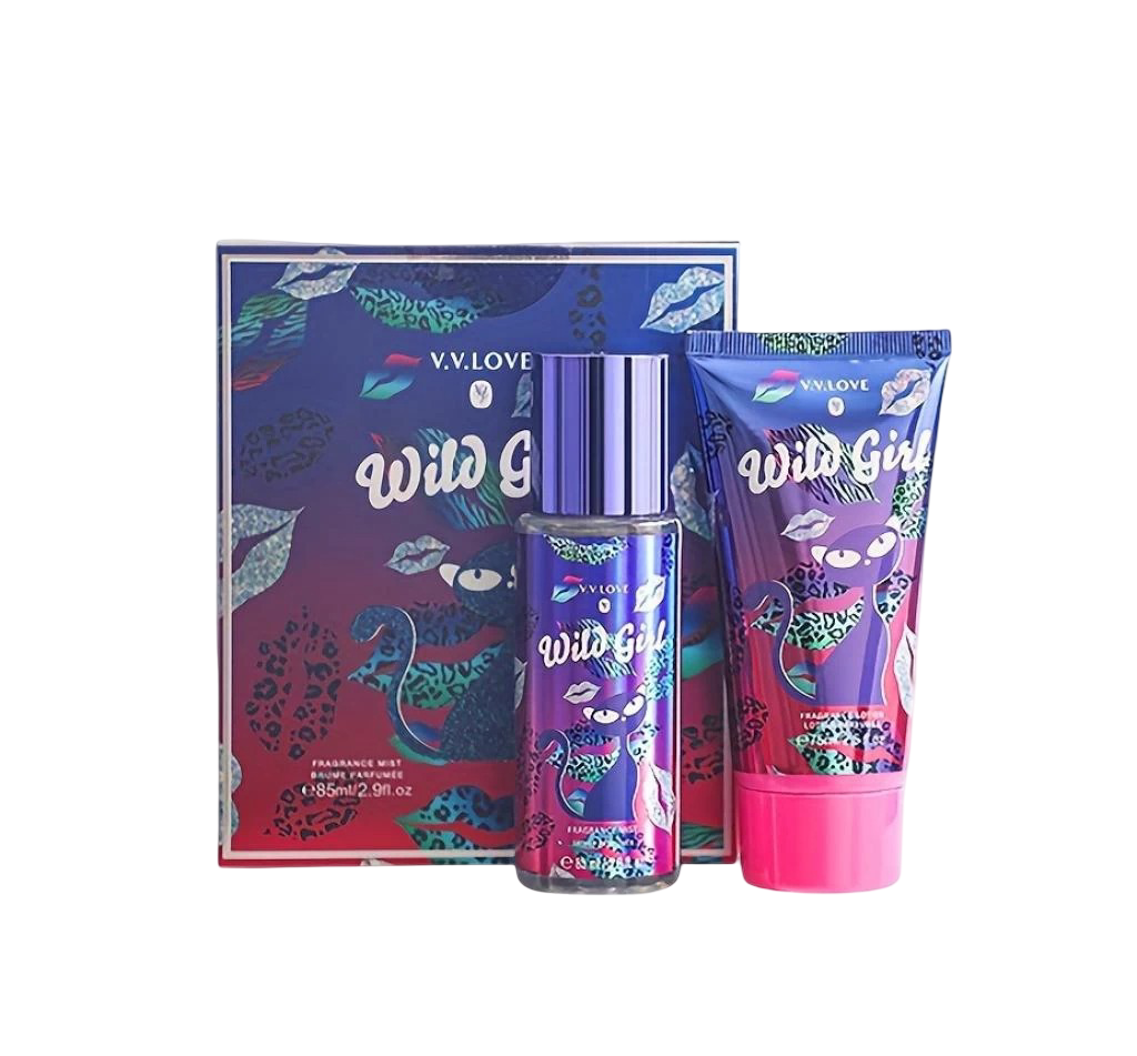 V.V. Love "Wild Girl" Fragrance & Body Lotion 2-Piece Gift Set