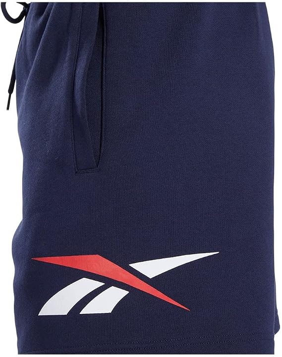 Reebok Men's Classic Vector Fleece Shorts – Navy Blue