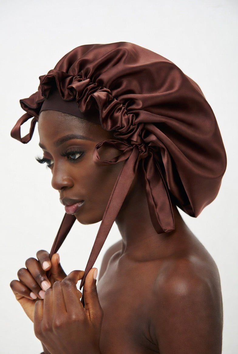 Jumbo Plus Reversible Tie Bonnet