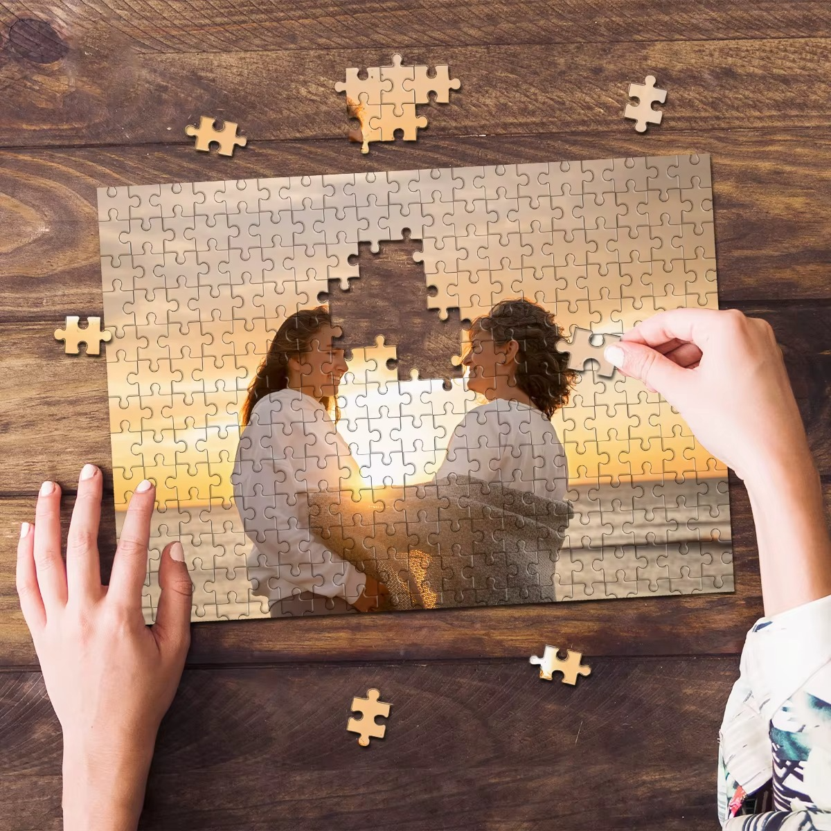 Custom Personalized Photo Jigsaw Puzzle for Adults