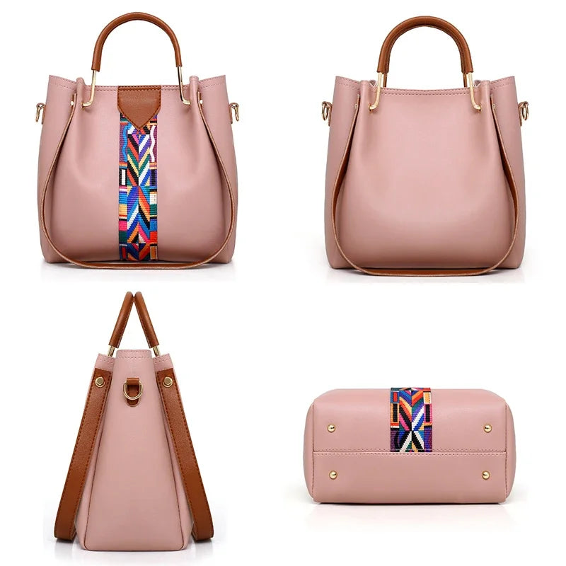 Luxury 4-Piece Women’s Handbag Set