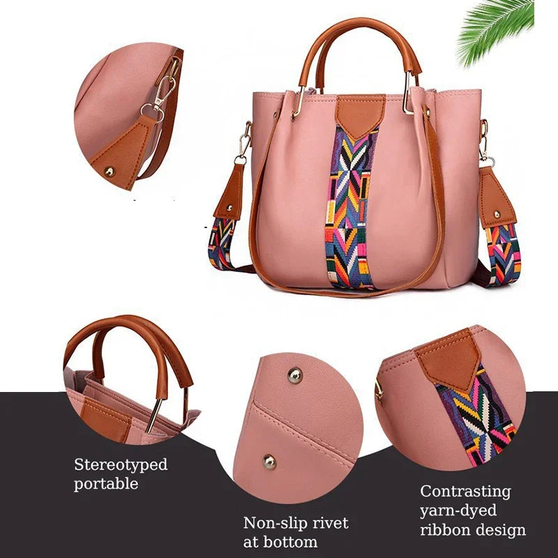 Luxury 4-Piece Women’s Handbag Set