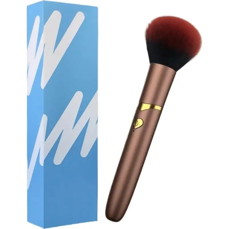 Electric Vibrating Makeup Brush – Professional Automatic Foundation & Powder Blender