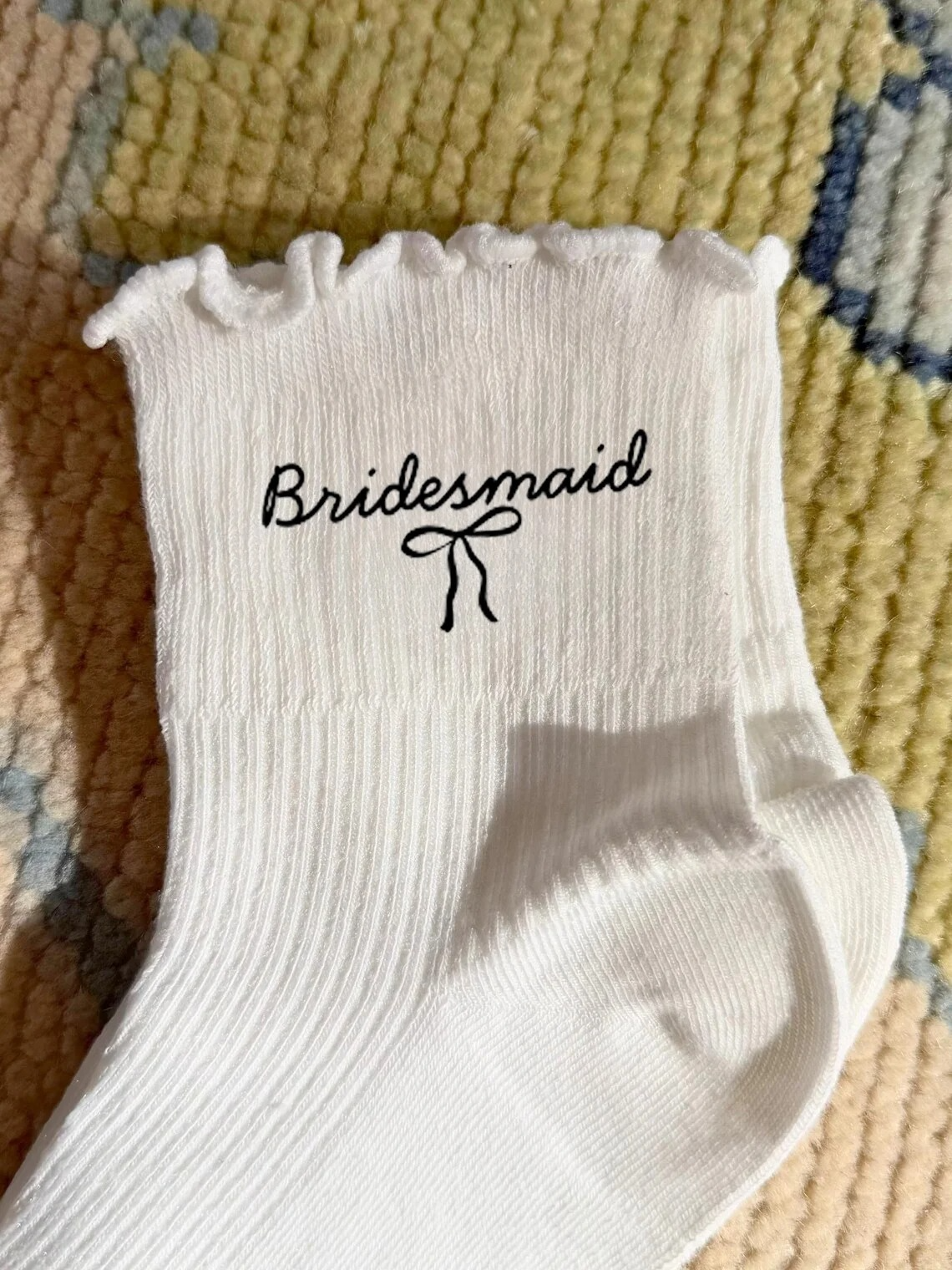 Bridal Party Ruffle Socks Set - Bride, Maid of Honour & Bridesmaids