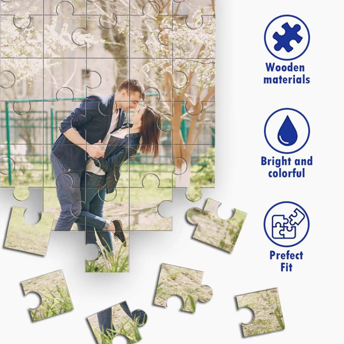Custom Personalized Photo Jigsaw Puzzle for Adults