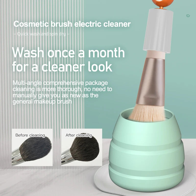 Premium Electric Makeup Brush Cleaner & Dryer
