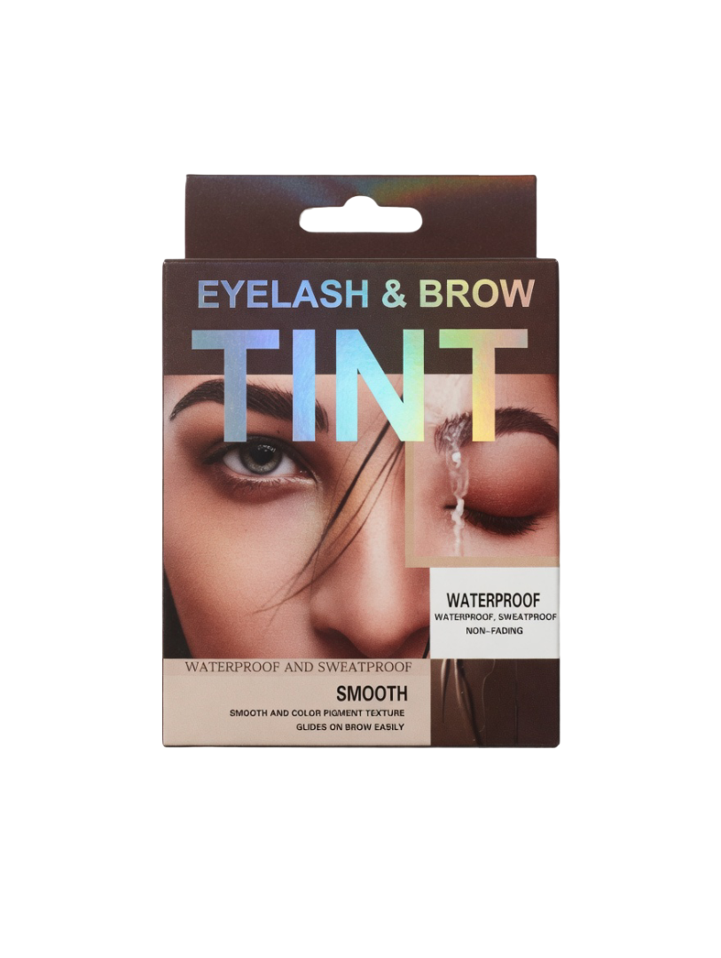 Professional Waterproof Eyelash & Brow Tint – Long-Lasting Smudge-Proof Definition