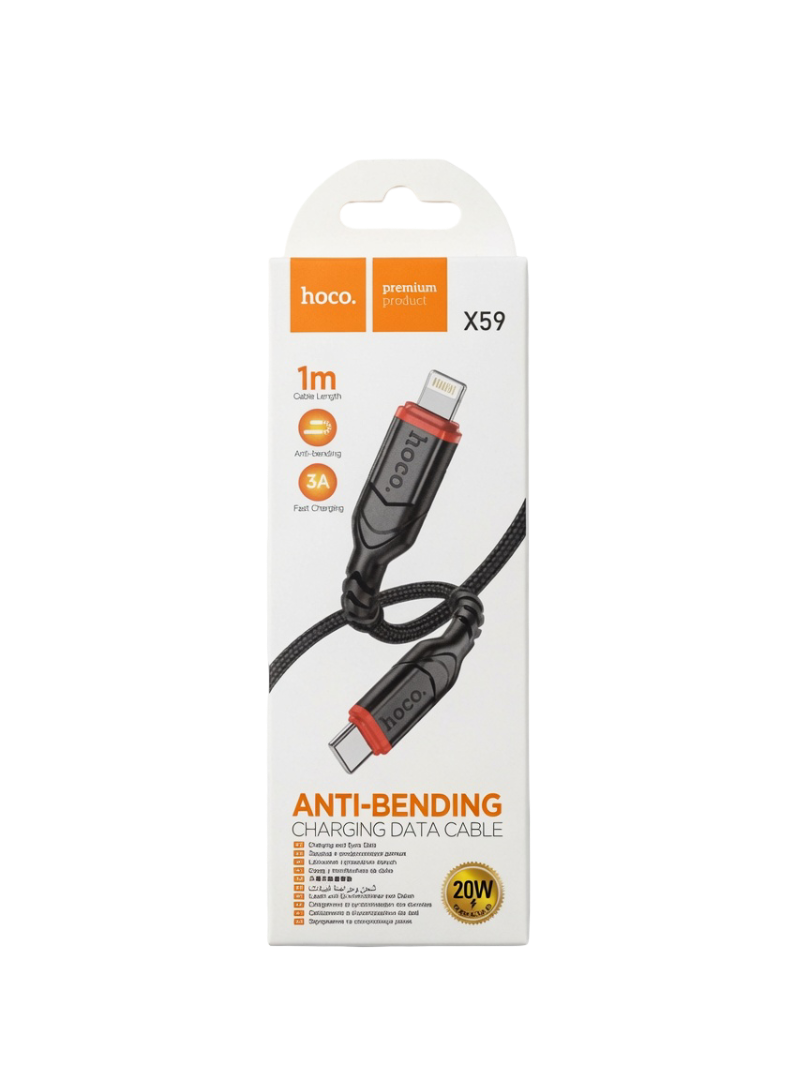Hoco. X59 Anti-Bending Fast Charging Data Cable