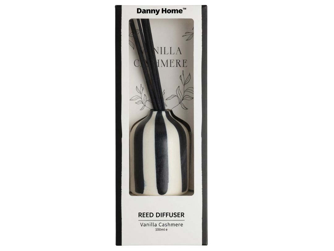 Danny Home™ Vanilla Cashmere Luxury Reed Diffuser (100ml)