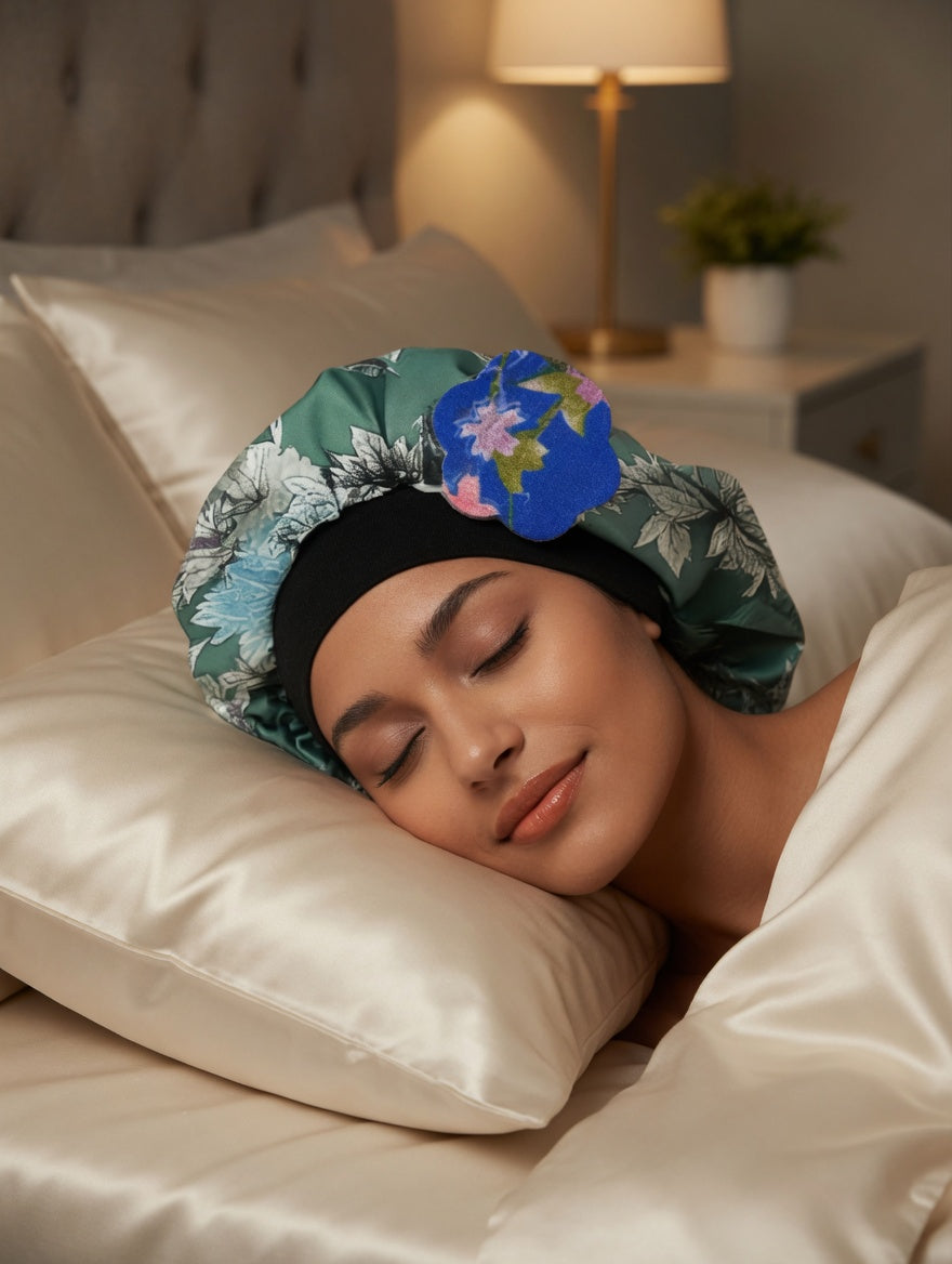 Premium Floral Luminous Bonnet - Style #6030