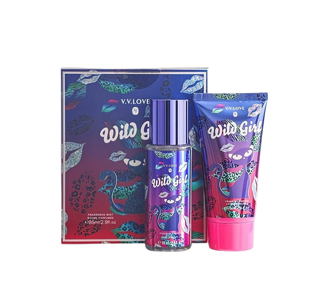 V.V. Love "Wild Girl" Fragrance & Body Lotion 2-Piece Gift Set