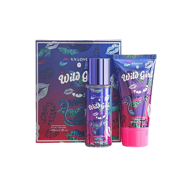 V.V. Love "Wild Girl" Fragrance & Body Lotion 2-Piece Gift Set