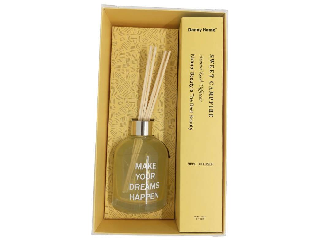 Danny Home "Sweet Campfire" Aroma Reed Diffuser Gift Set (200ml)