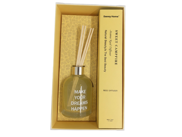 Danny Home "Sweet Campfire" Aroma Reed Diffuser Gift Set (200ml)