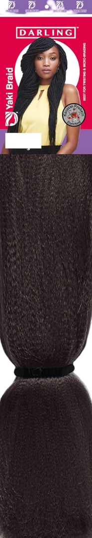 Darling Yaki Braid – Premium Synthetic Braiding Hair Extensions