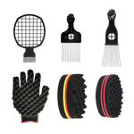 6-Piece Ultimate Hair Twist & Afro Styling Kit
