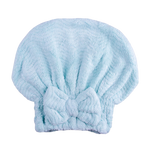 Microfiber Bow Hair Drying Towel Wrap – Ultra-Absorbent Magic Instant Dry Hair Cap for Women & Girls