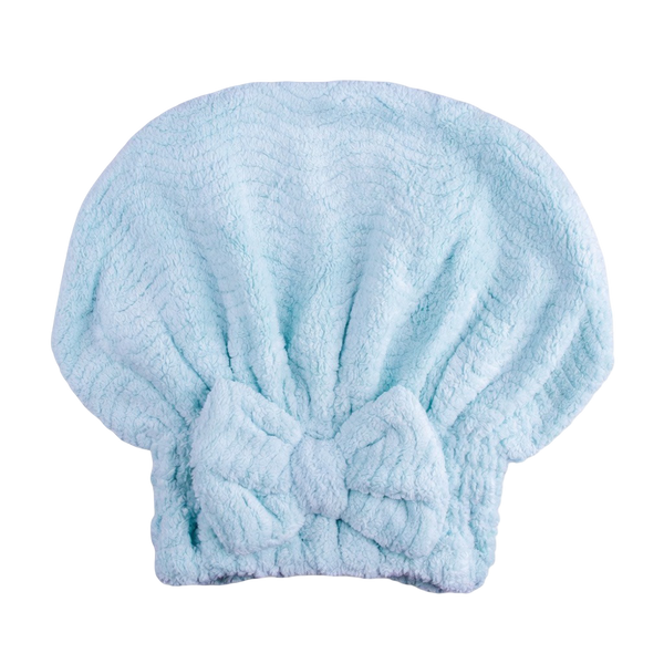 Microfiber Bow Hair Drying Towel Wrap – Ultra-Absorbent Magic Instant Dry Hair Cap for Women & Girls