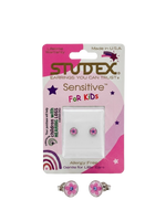Studex Sensitive For Kids – Pink Flower Stud Earrings