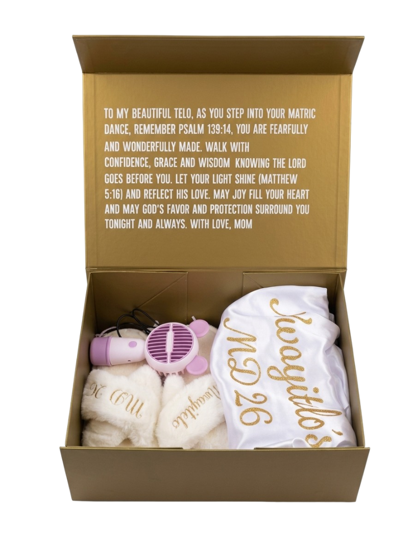 Matric Dance Personalized Luxury Daughter's Celebration Gift Box