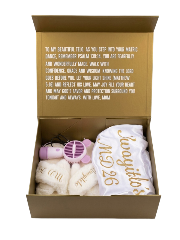 Matric Dance Personalized Luxury Daughter's Celebration Gift Box