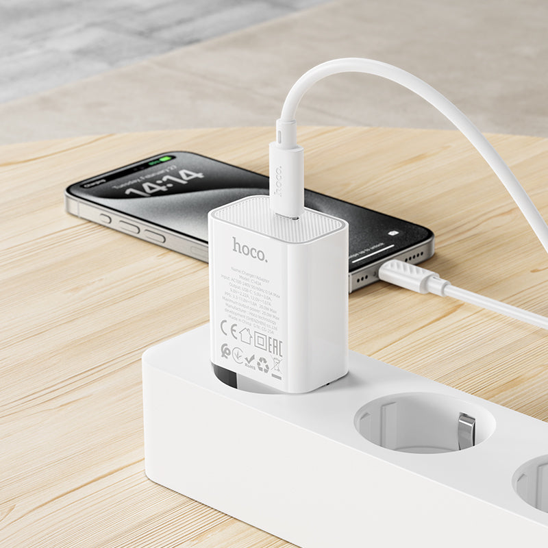 Hoco. C143A Single Port Fast Charger Set
