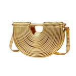 Ruched Half-Moon Handbag – Luxury Avant-Garde Crescent Top-Handle & Crossbody Bag