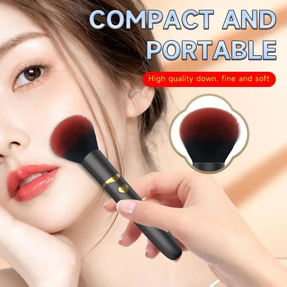 Electric Vibrating Makeup Brush – Professional Automatic Foundation & Powder Blender