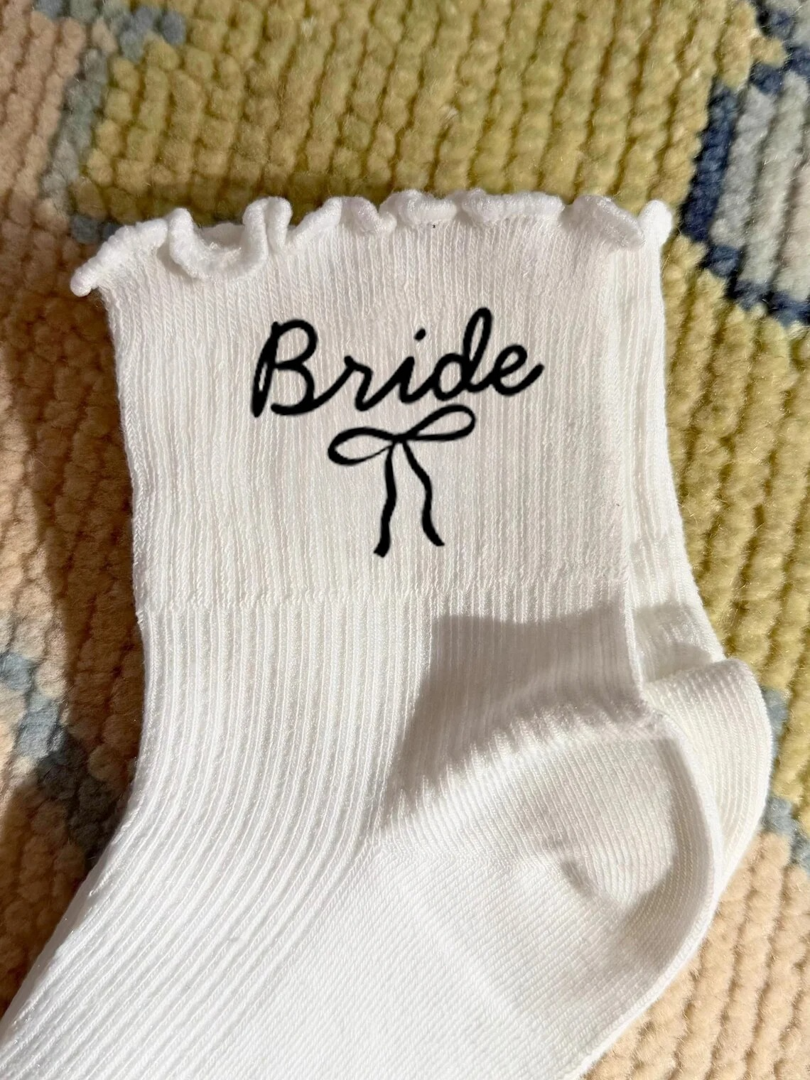 Bridal Party Ruffle Socks Set - Bride, Maid of Honour & Bridesmaids