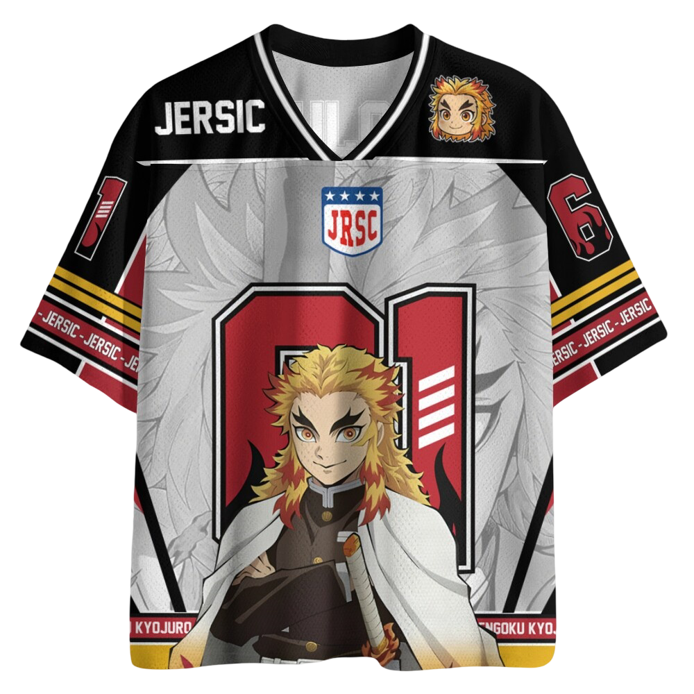 Anime Love Hashira "Mitsuri" Premium V-Neck Jersey