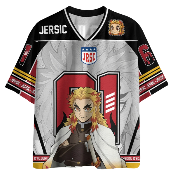 Anime Love Hashira "Mitsuri" Premium V-Neck Jersey