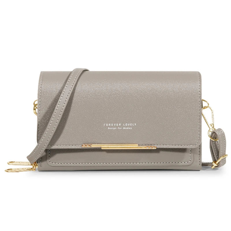 Forever Lovely Elegant Crossbody Wallet Purse & Phone Bag