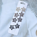8-Piece Neutral Color Styling Set Premium Matte Heart Snap Hair Clips