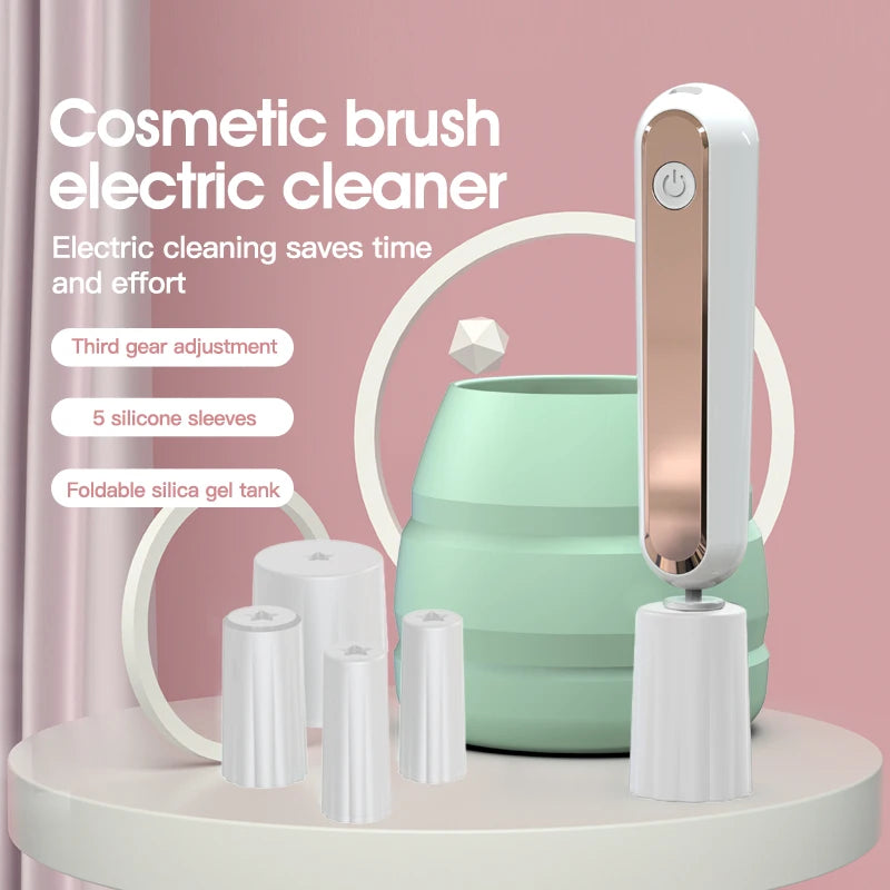 Premium Electric Makeup Brush Cleaner & Dryer
