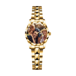 Custom Photo Personalized Luxury Engraved  Watch – Women's Bracelet Watches
