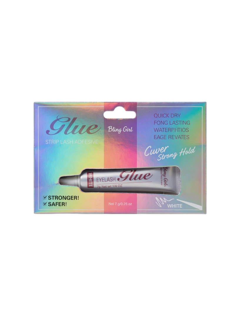 Bling Girl Strip Lash Adhesive - White (7g)
