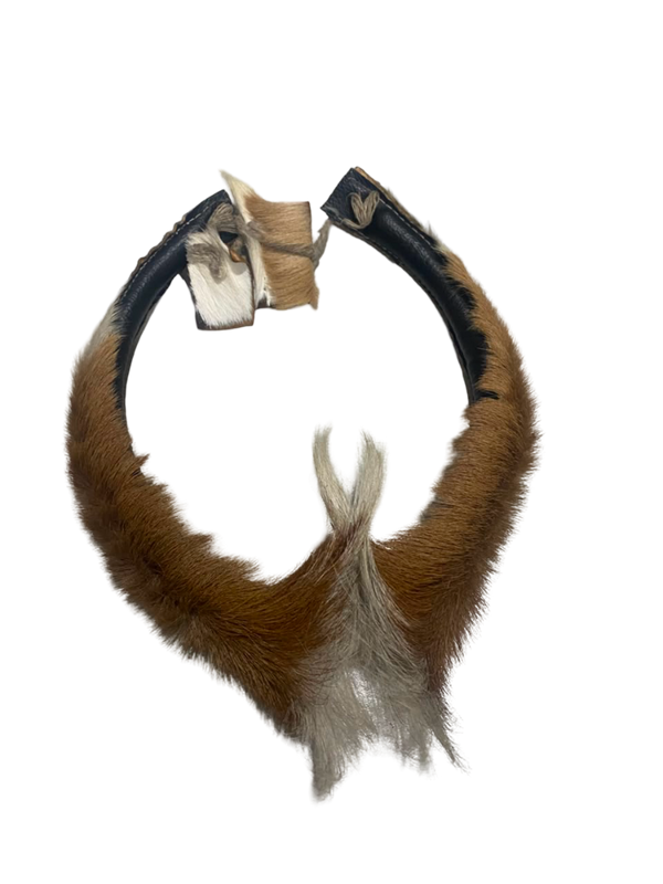 Isicoco Headband Handcrafted Traditional Springbok Hide