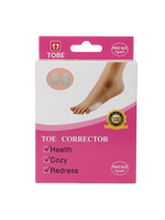 TOBE Premium Orthopedic Gel Toe Corrector – Universal Free Size (1 Pair)