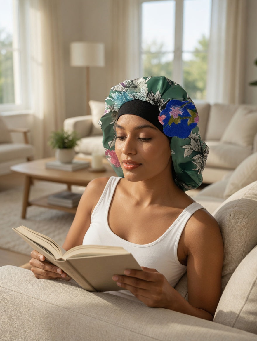 Premium Floral Luminous Bonnet - Style #6030