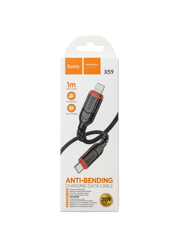 Hoco. X59 Anti-Bending Fast Charging Data Cable
