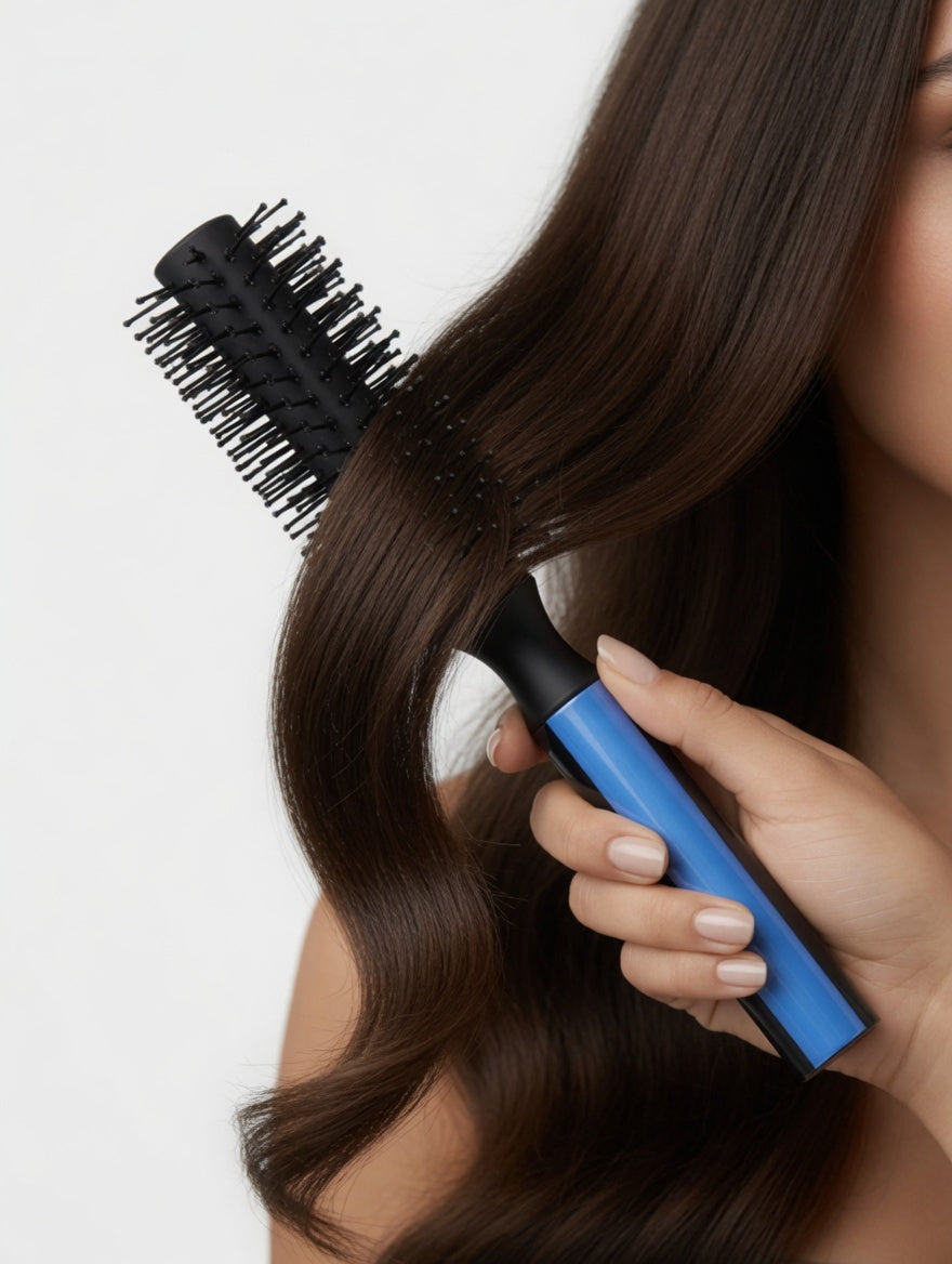 Anti-Static Styling Comb Professional Round Quiff Roller Hairbrush