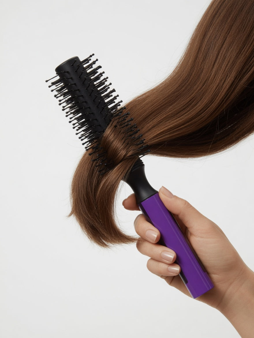 Anti-Static Styling Comb Professional Round Quiff Roller Hairbrush