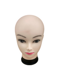 Professional PVC Female Mannequin Head for Wigs, Makeup Practice, and Accessory Display