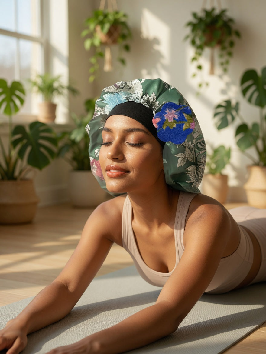 Premium Floral Luminous Bonnet - Style #6030