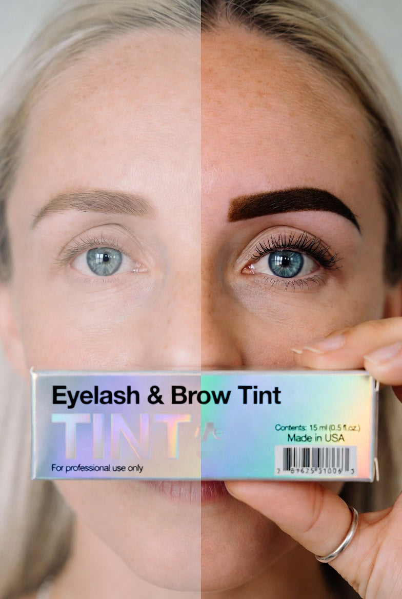 Professional Waterproof Eyelash & Brow Tint – Long-Lasting Smudge-Proof Definition