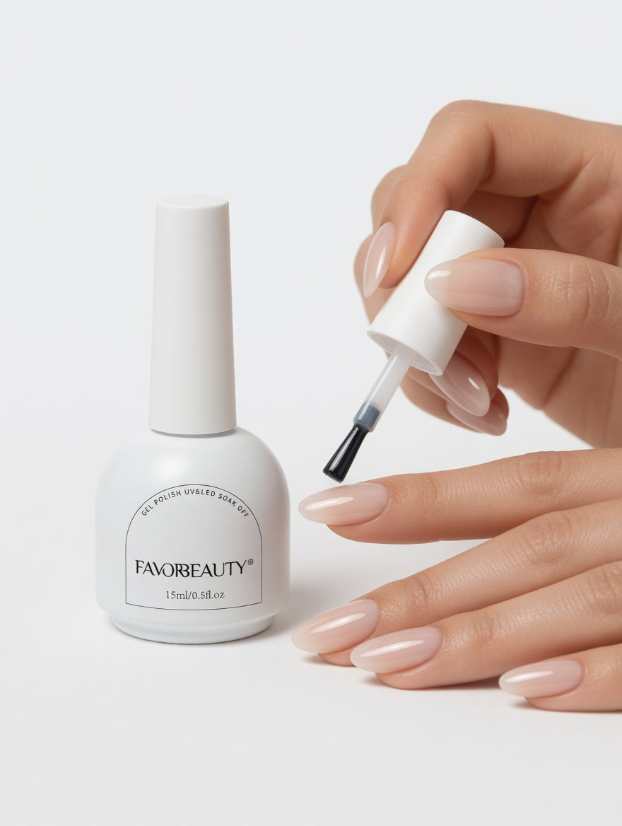 FavorBeauty® Professional UV/LED Soak-Off Gel Nail Polish – 15ml (0.5 fl.oz)